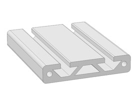 Alu profile 16 x 80