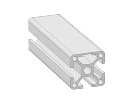 Alu profile 30 x 30 - 1N