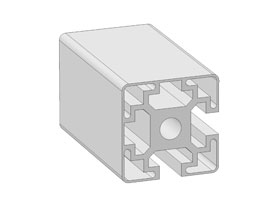 Alu profile 45 x 45L - 2N90