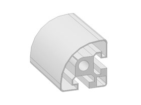 Alu profile 45 x 45L - R