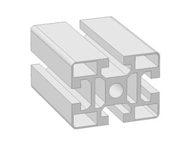 Alu profile 45 x 60L