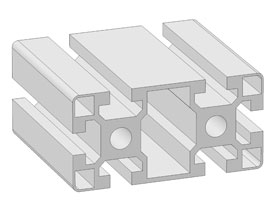 Alu profile 45 x 90L