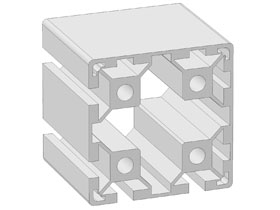 Alu profile 90 x 90L - 4N90