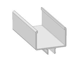 Alu U-profile