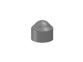 Cover cap for nut M8