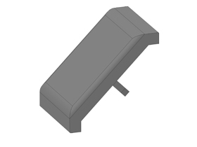 Cover bracket 40 x 40, basic