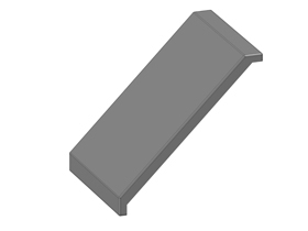 Cover bracket 80 x 80, basic