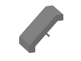 Cover bracket 45 x 45, basic