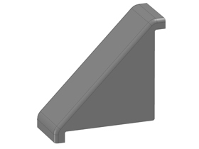 Cover bracket 45 x 90, basic