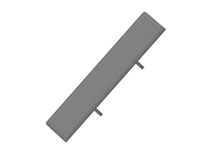 Cover bracket 40 x 80, luxury