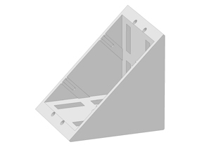 Bracket 80 x 80, luxury