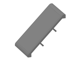 Cover bracket 80 x 80, luxury
