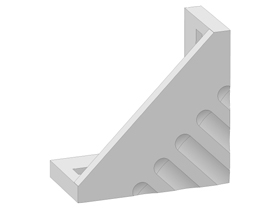 Bracket 45 x 90, luxury