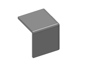 Square cover for XYZ bracket 20