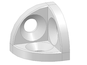 XYZ bracket 45