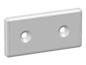 Plate 40 x 80