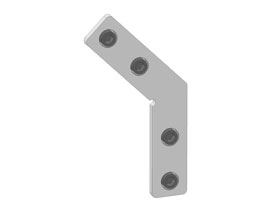 Internal connector GEV-8-45 deg.
