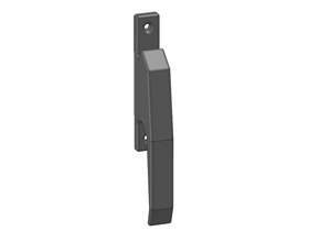 Rod lock, handle