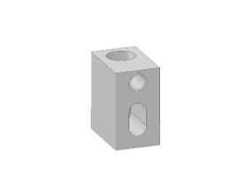 Rod lock, brass adapter