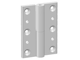 Hinge 45 - right, alu