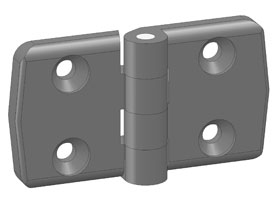Design hinge 45 x 45