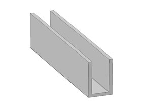 Reduction profile, L=2 m