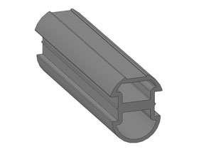 Sealing profile, groove 10