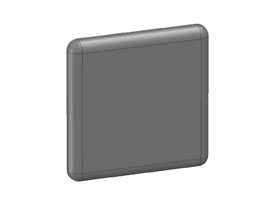 Cover cap 40 x 40