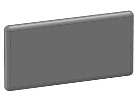 Cover cap 45 x 90 