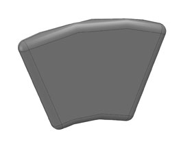 Cover cap 40 - 45 deg.