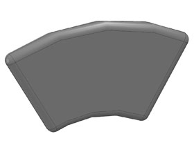 Cover cap 40 - 60 deg.