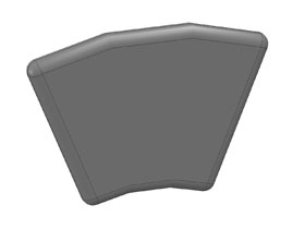 Cover cap 45 - 45 deg.