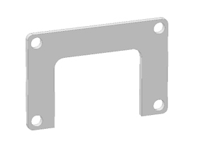 Cover cap for sliding profile 40/80