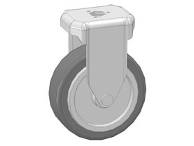 Fixed caster diam. 125