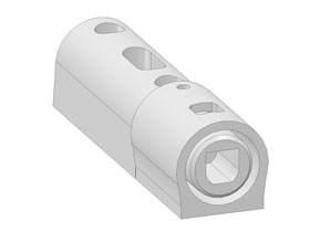 stair railing mounting base TGHF 40
