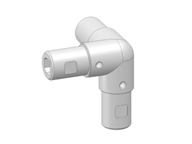 Railing clamp WIE40 - Double corner