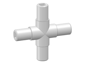 Railing clamp KI40 - cross
