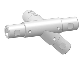 Railing clamp WIT40H-45R