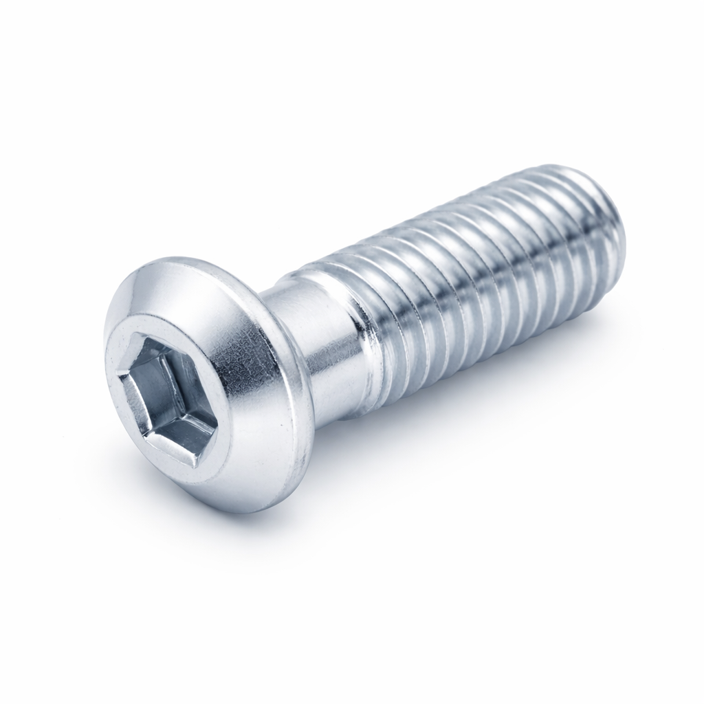 Cylindrical socket screw half-round, M12 x 30