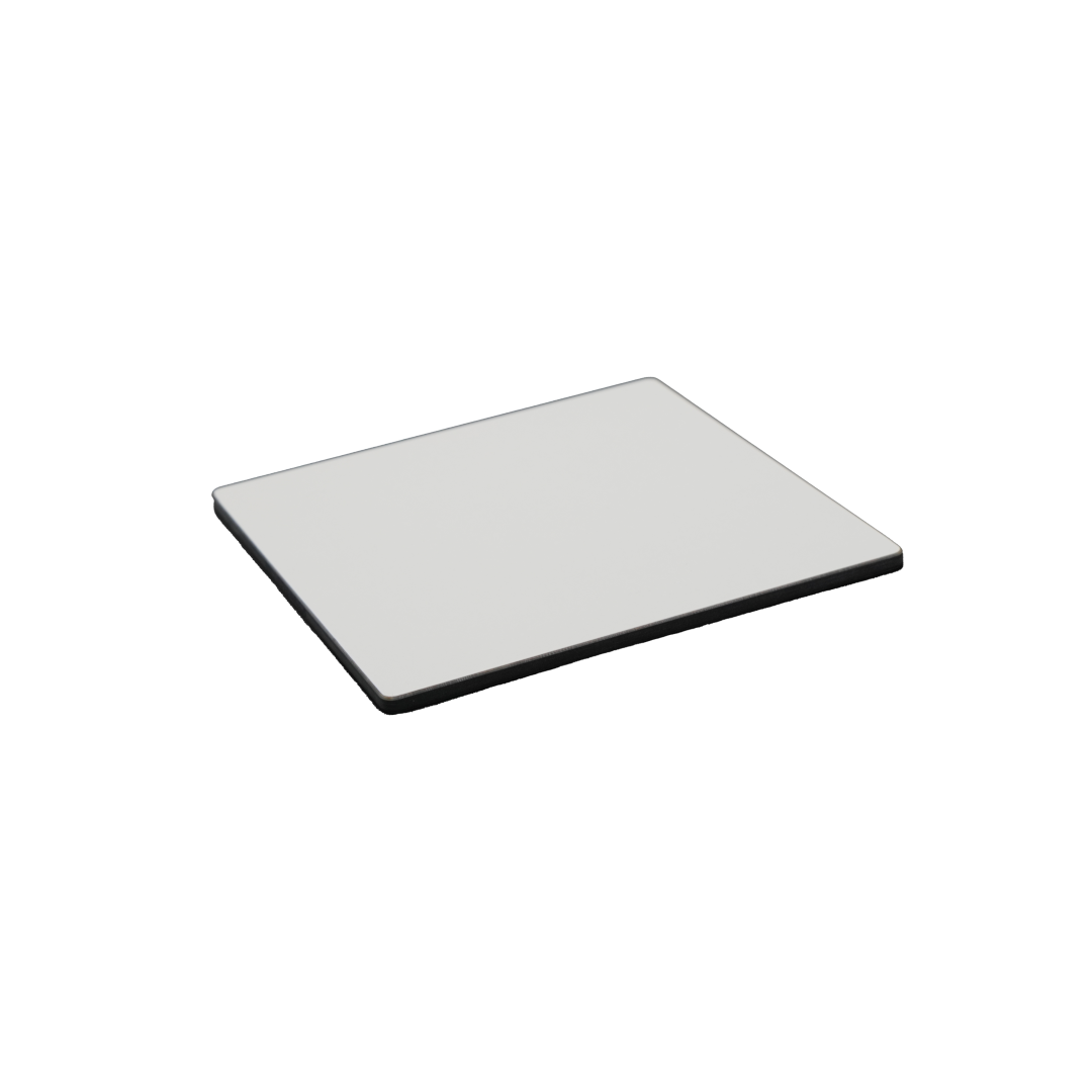 HPL 6 mm, white, light structure