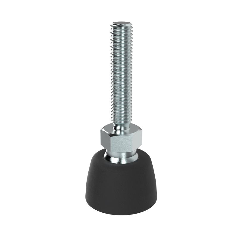 Leveling foot 30 - M8 x 69, plastic