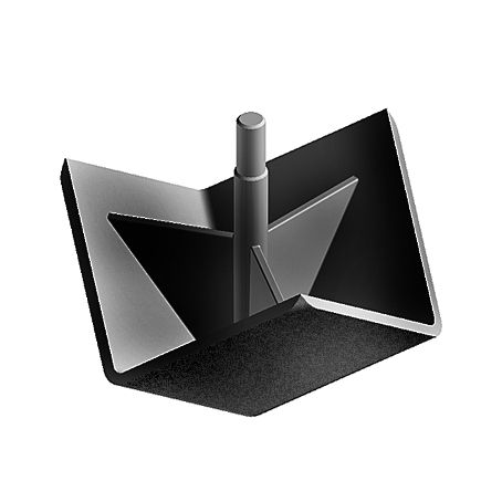 Square cover for XYZ bracket 45