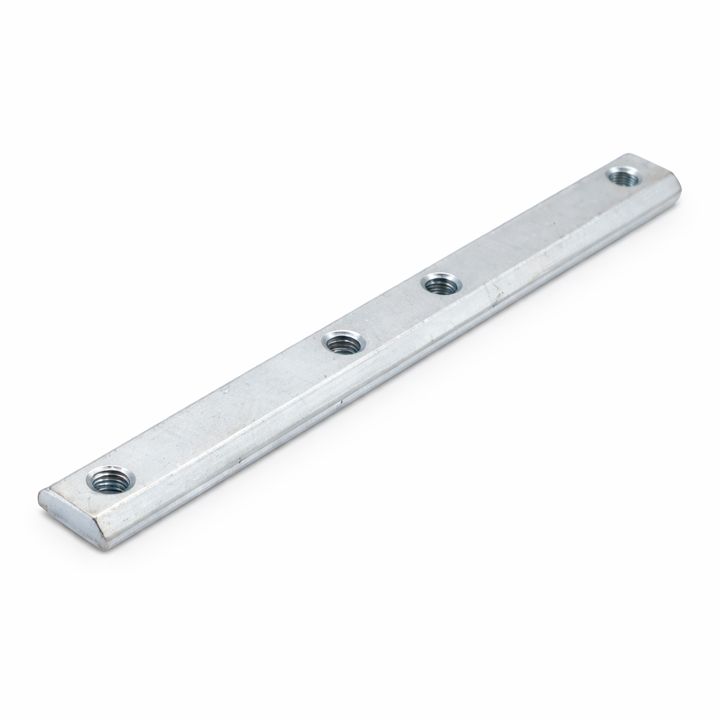 Threaded plate flat 190 mm, 8/10 - M8